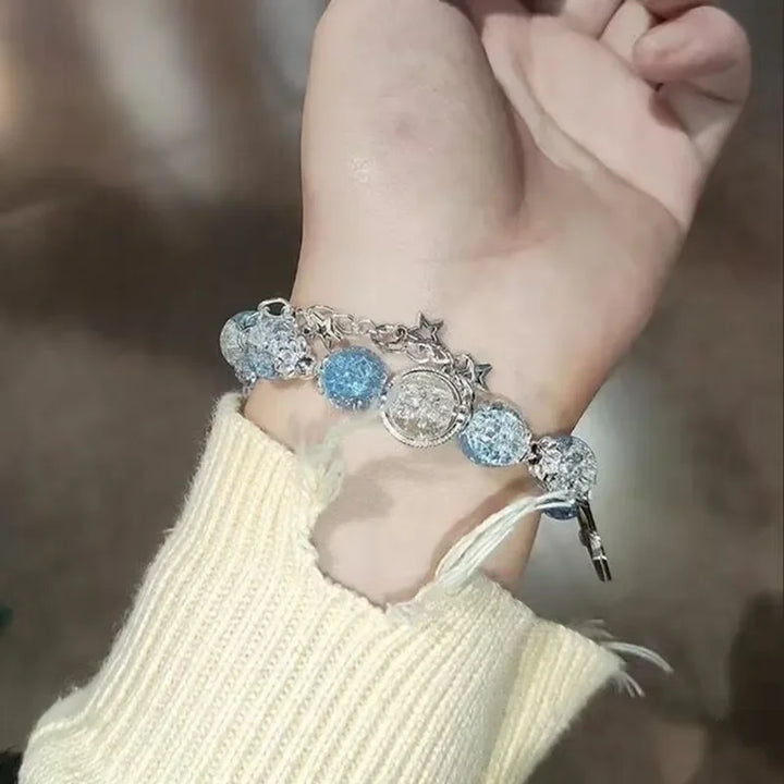 Star Tassel Crystal Bracelet