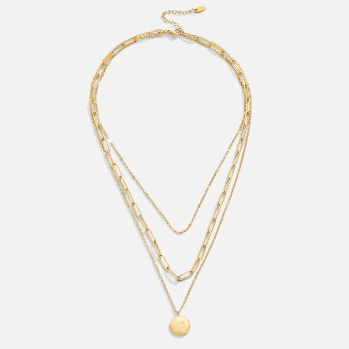 Vintage Coin Layer Necklace